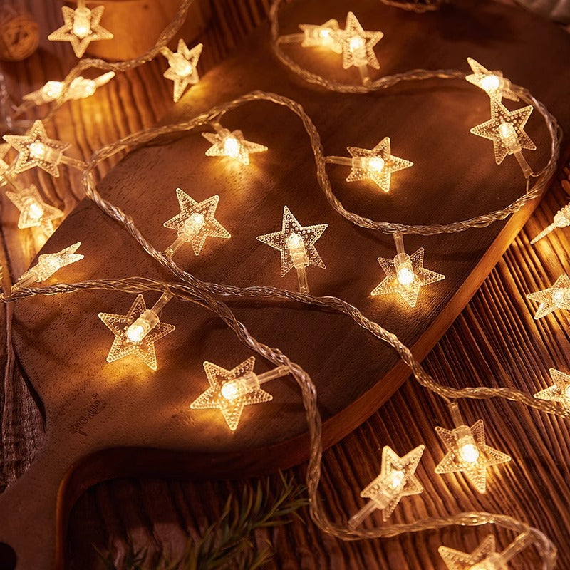 星の光 小さなカラフルな点滅するストリングライト 星の空の装飾 アウトドア キャンプ スタンド 新年 クリスマス 誕生日 雰囲気のあるライト闪烁灯串 星空装饰 户外 野营支架 新年 圣诞节 生日 氛围灯